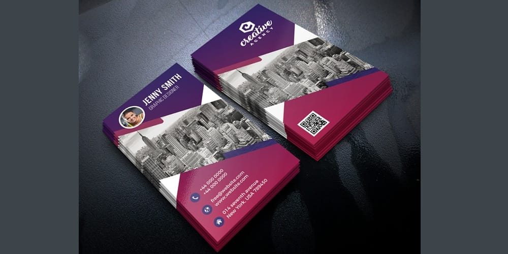 Creative Business Card Design PSD