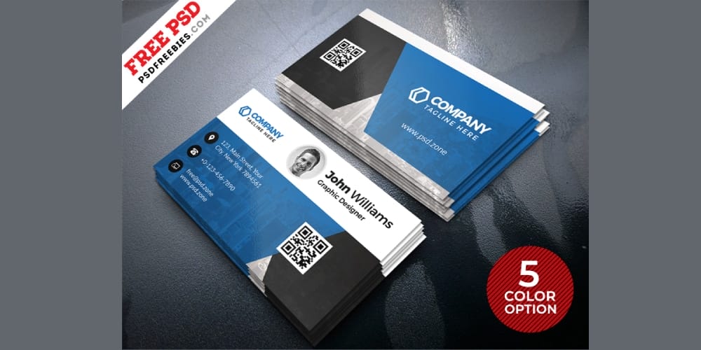 Creative Business Card Design PSD