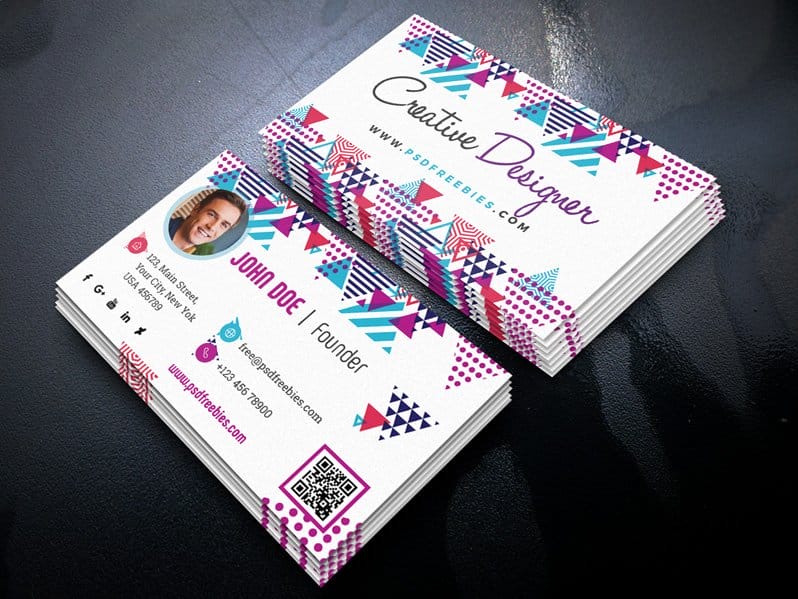 Creative Business Card Template PSD