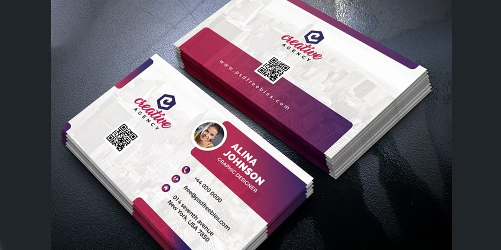 Creative Business Card Template PSD