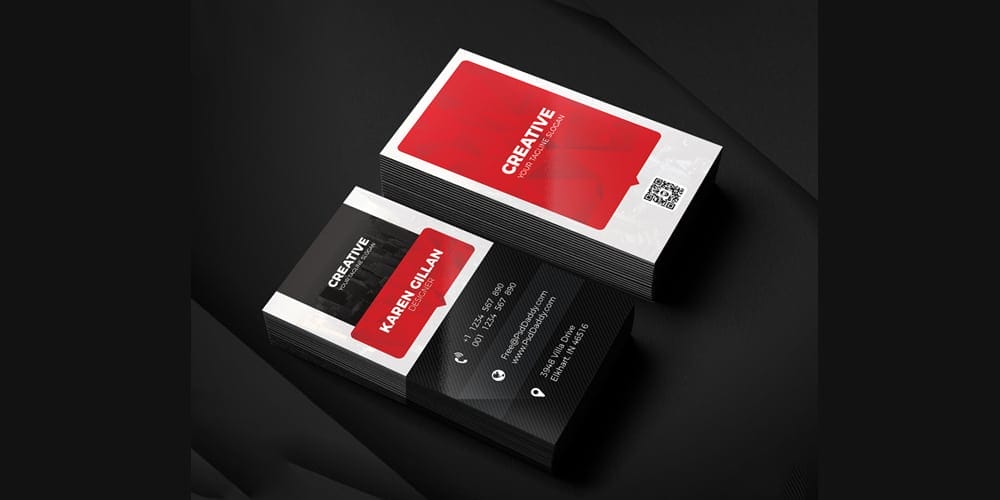 Creative Business Card Template PSD