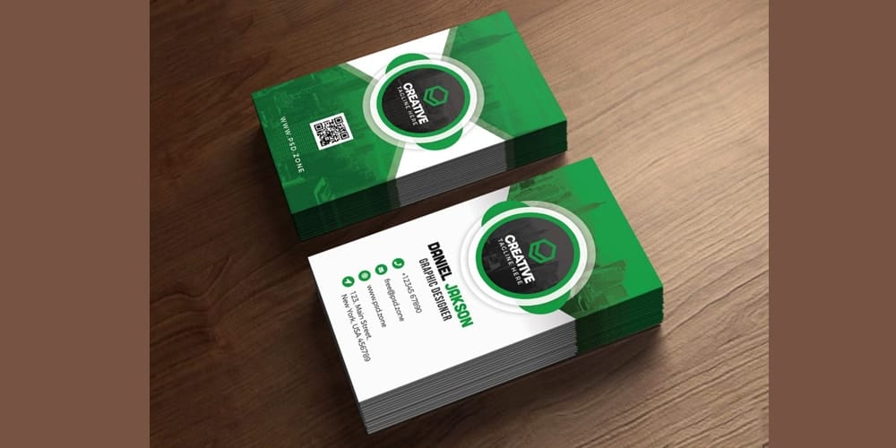 Creative Business Cards Design PSD