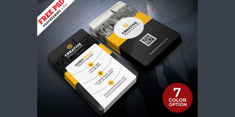 Creative Business Cards Templates PSD