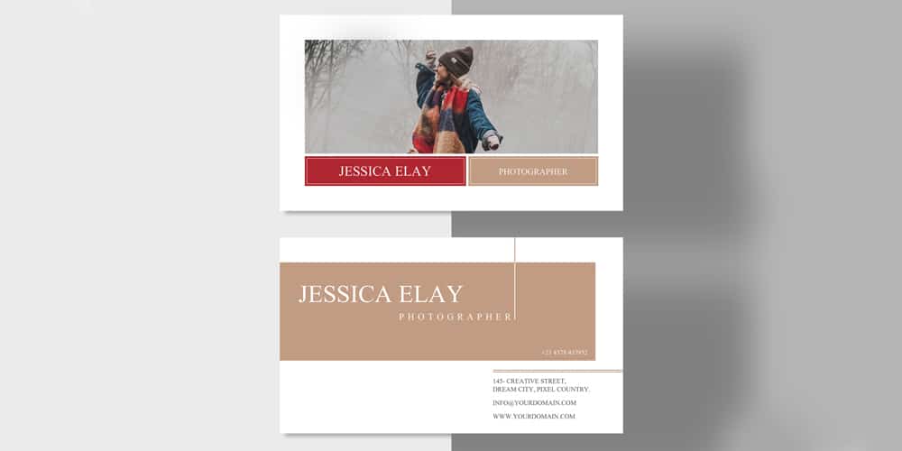 Creative Photography Business Card Template