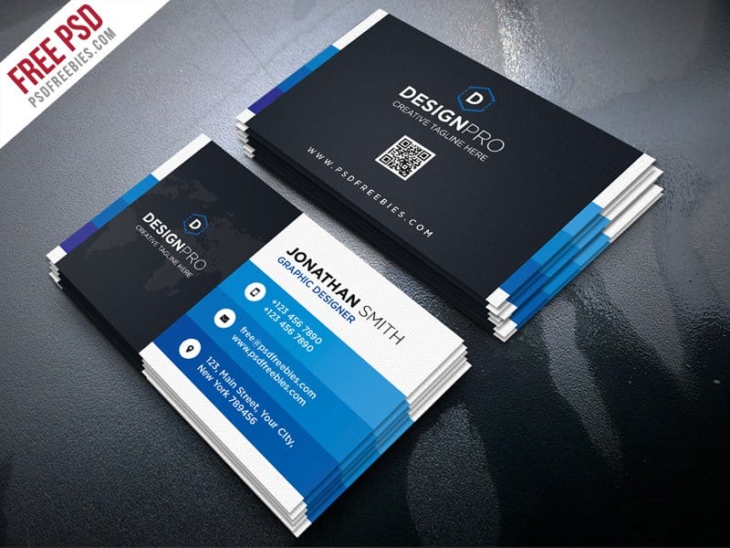 Creative and Modern Business Card PSD