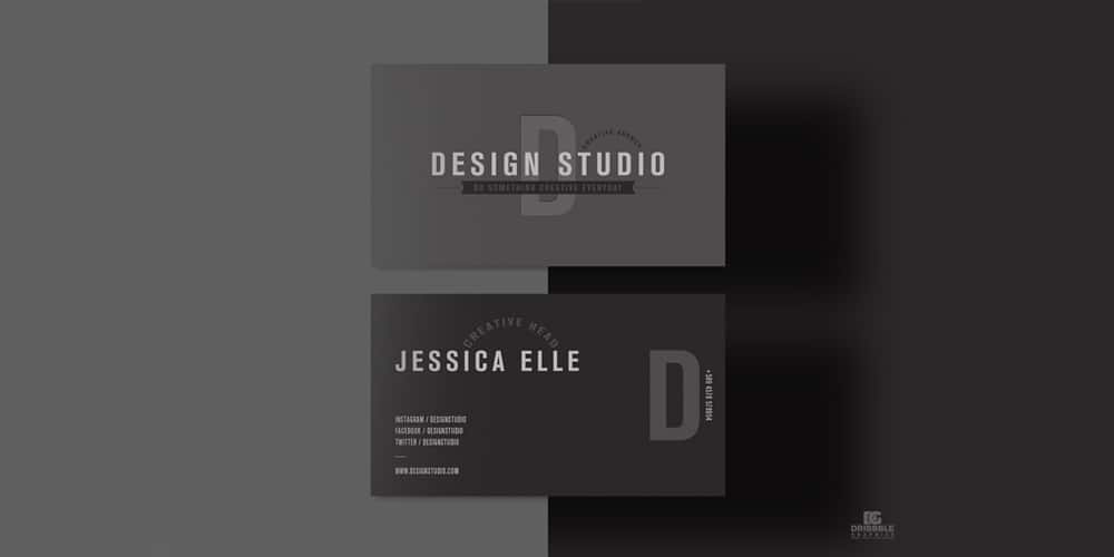 Design Studio Business Card Design Template