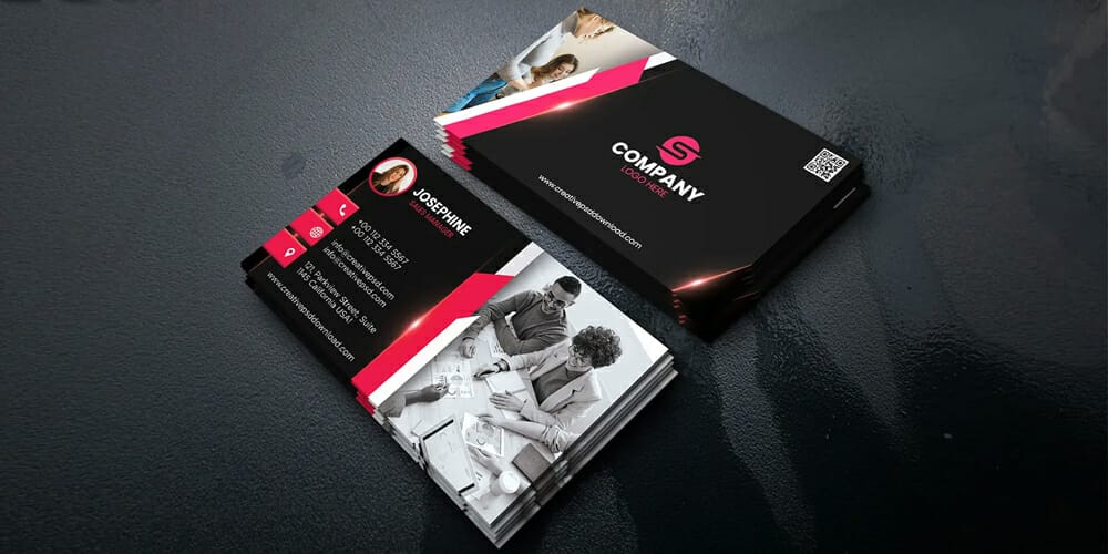 Designer Personal Business Card Template