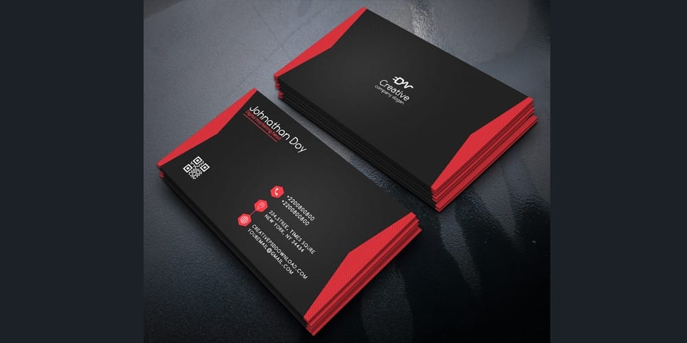 Digital Marketing Business Card PSD