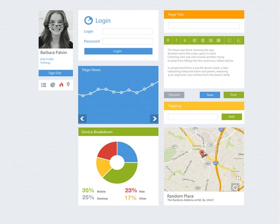 Latest Free Web Elements