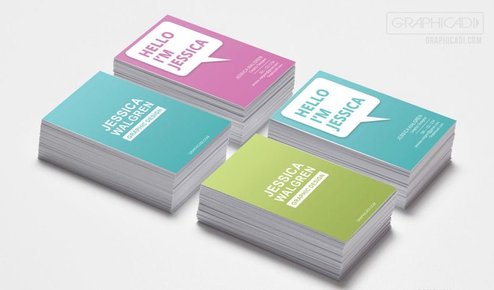Free Business Card Template PSD