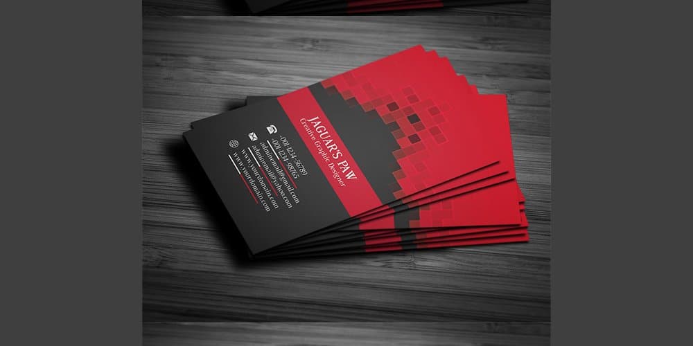 Free Business Card Template PSD