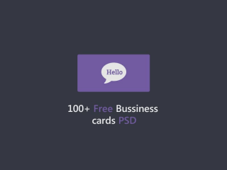 Free Business Cards PSD