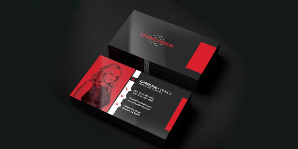 Free Business Cards Templates PSD 
