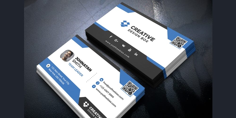 Free Creative Business Card PSD