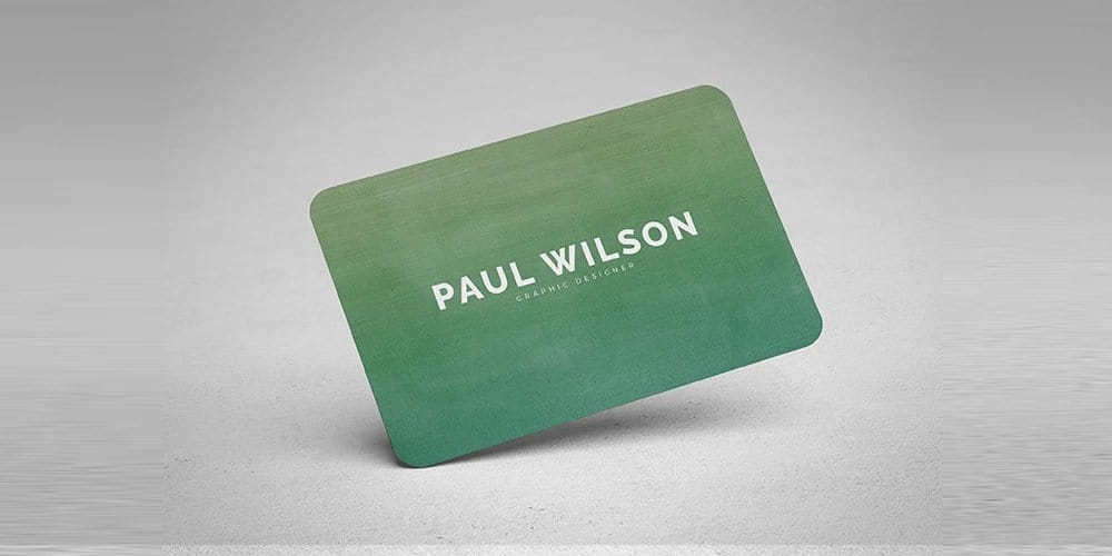 Free Graphic Design Business Card PSD