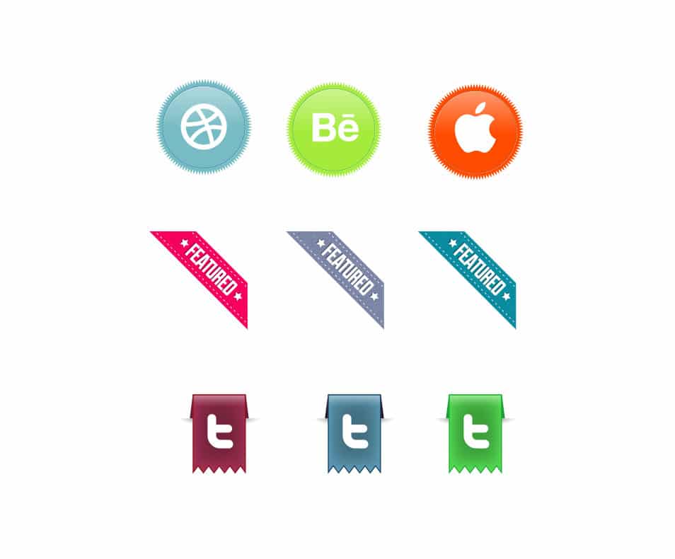 100+ Free Ribbons PSD & Vector Files For Your Designs » CSS Author