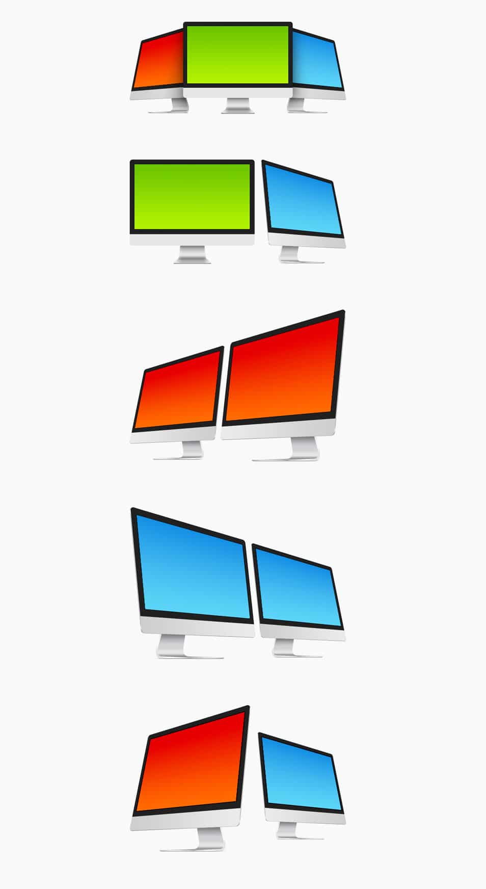 Free iMac PSD Templates PSD