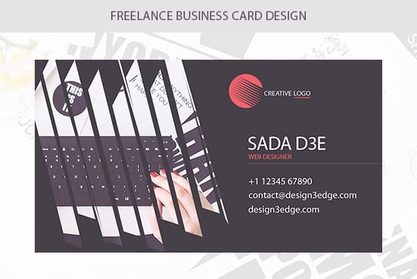 Freelance Business Card PSD