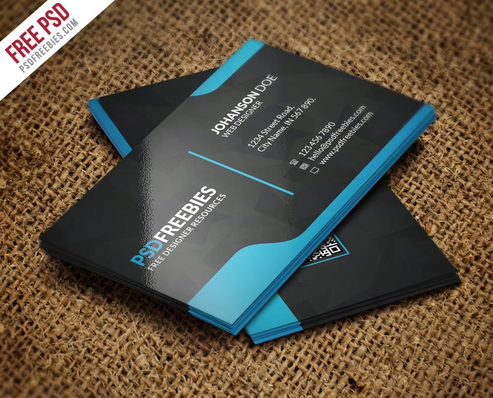 Graphic Designer Business Card Template PSD