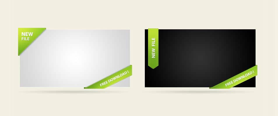 100+ Free Ribbons PSD & Vector Files For Your Designs » CSS Author