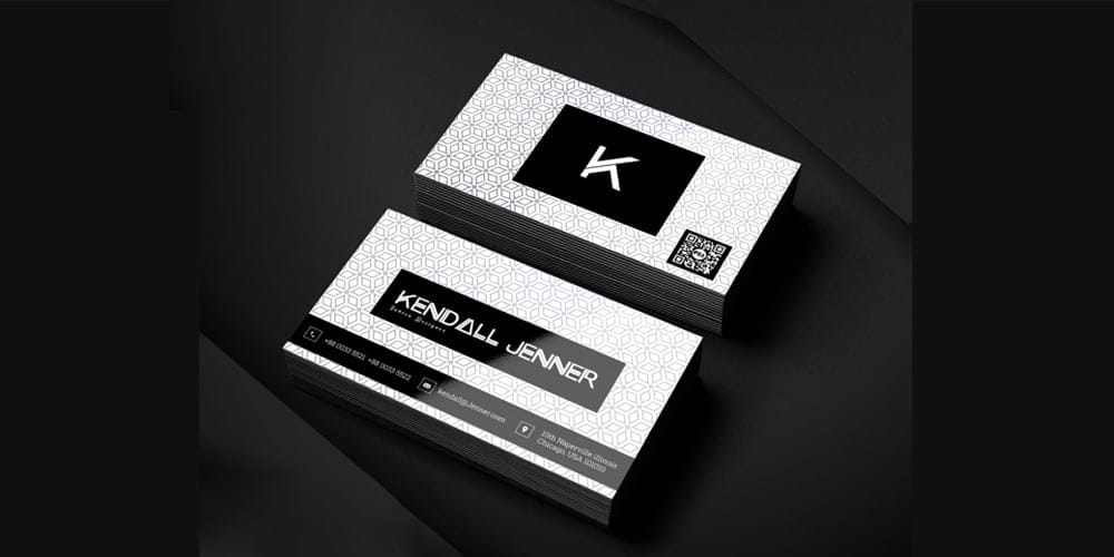 Personal Business Card Template PSD