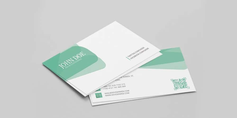 Personal Visiting Card Template PSD