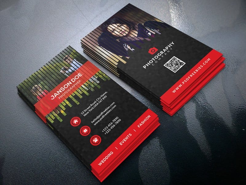Photographer Business Card PSD Bundle