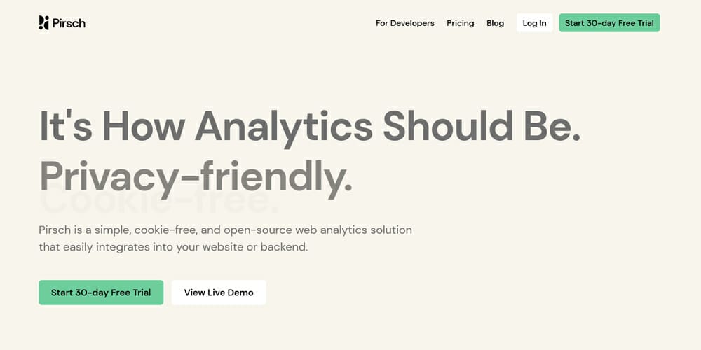 15 Best google Analytics Alternatives 16 Pirsch