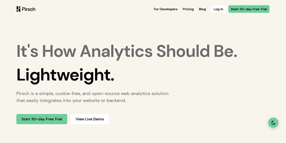 15 Best google Analytics Alternatives 24 Pirsch