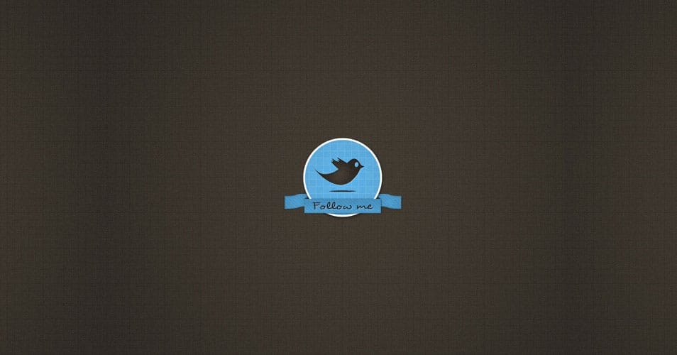Pretty Twitter Badge 