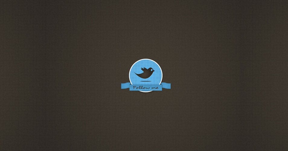 Pretty Twitter Badge 