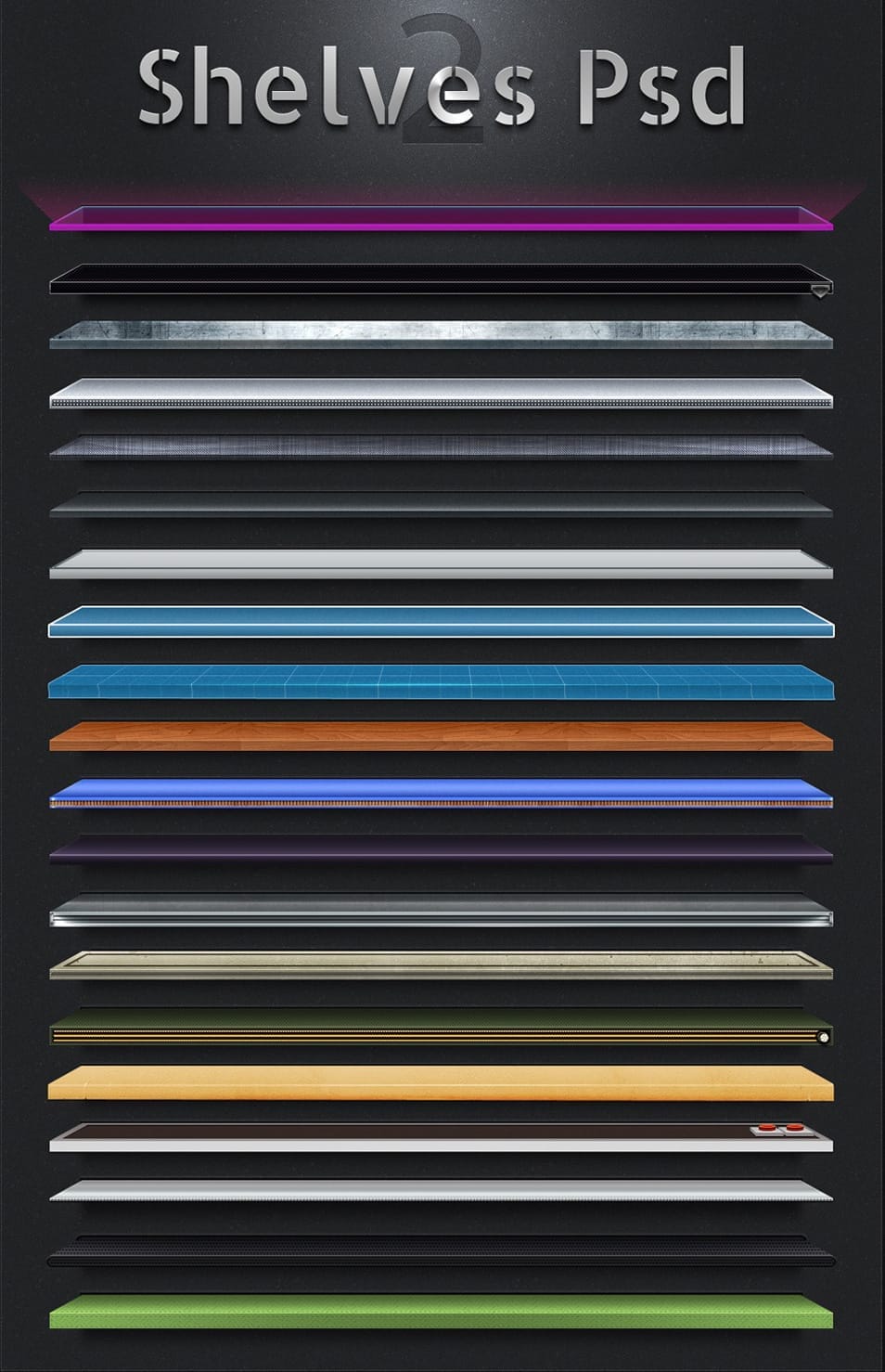 Shelves PSD