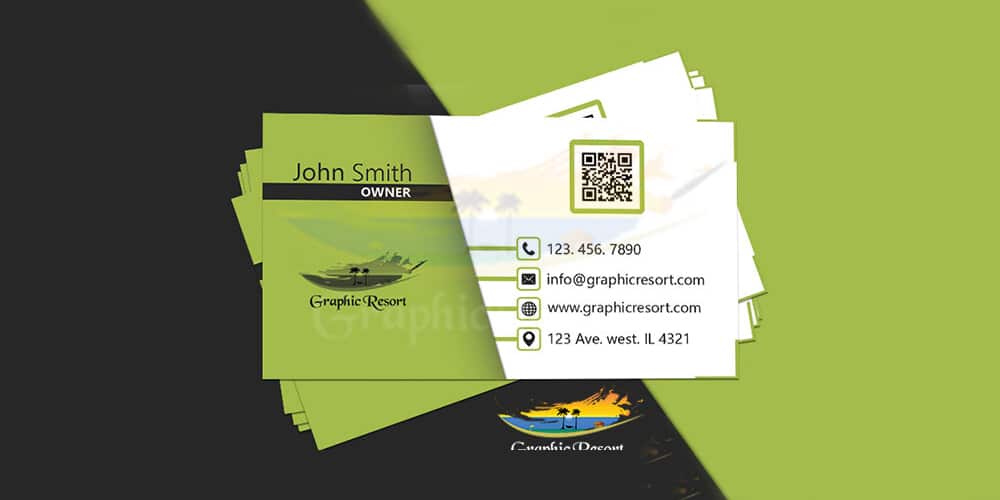 Unique and Modern Business Card Template