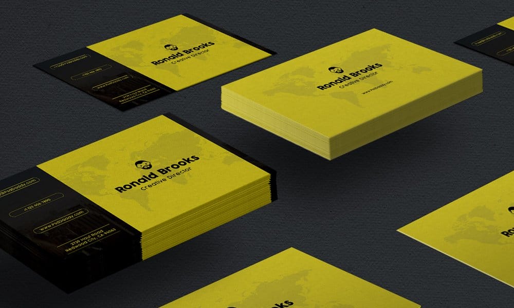 Visiting Card Template PSD