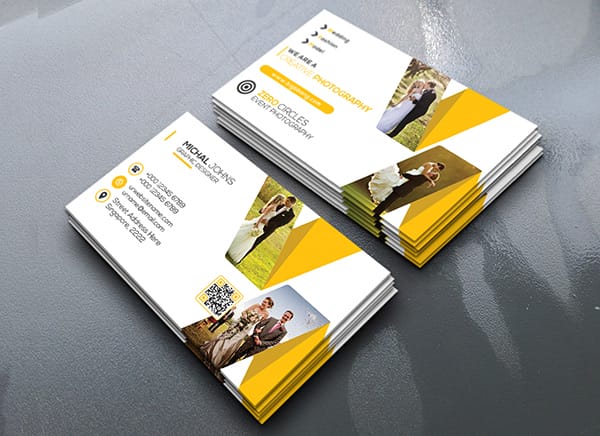 Wedding Business Card PSD