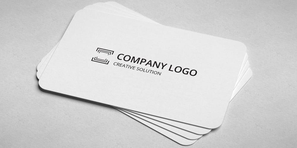White Business Card Template