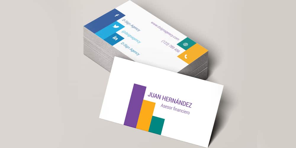 modern free business card template
