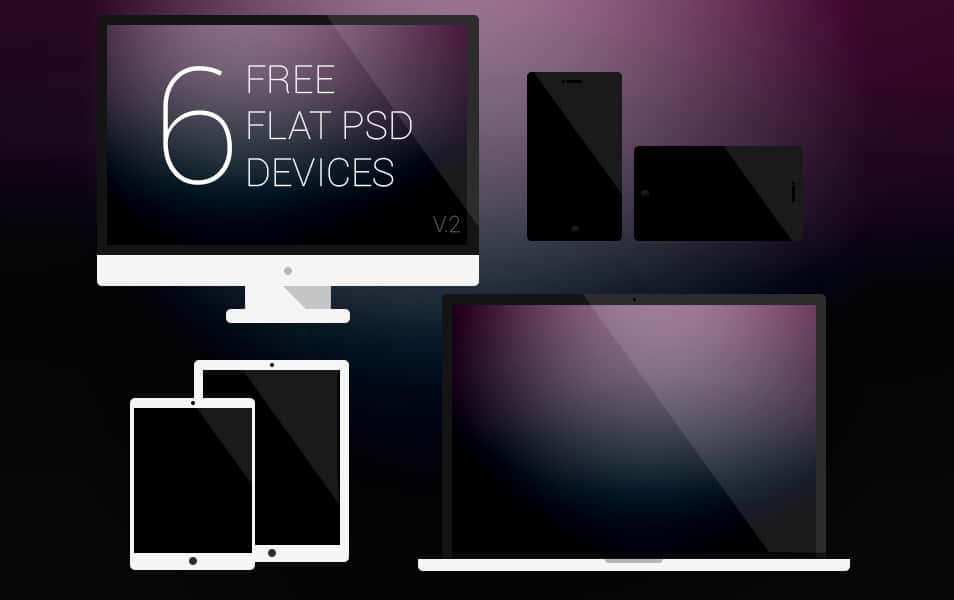 6 Flat Devices PSD