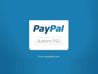 Beautiful Free Paypal Buttons PSD