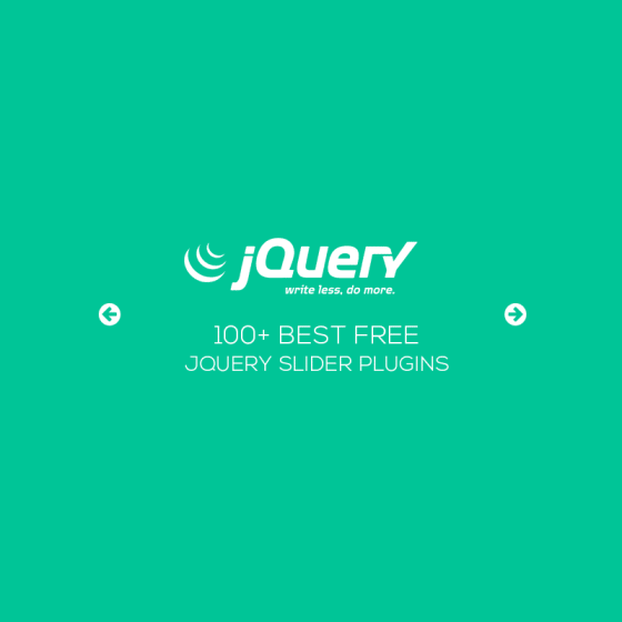 Best jQuery Slider Plugins Free