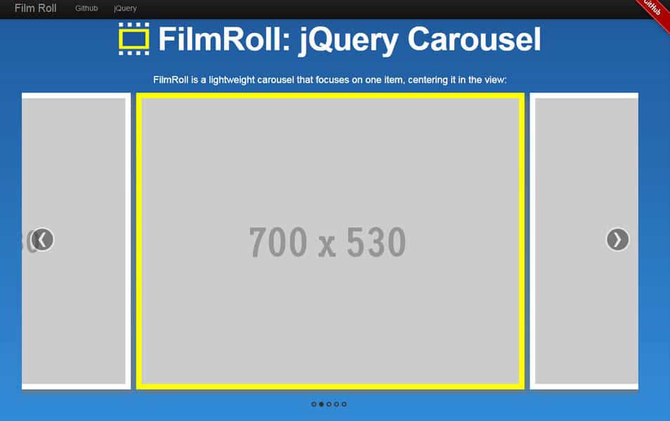 FilmRoll: jQuery Carousel