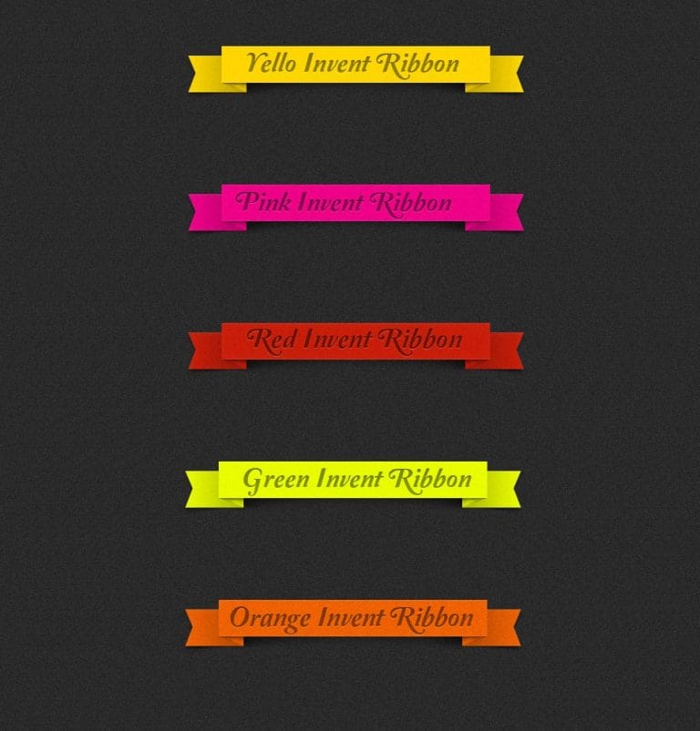100+ Free Ribbons PSD & Vector Files For Your Designs » CSS Author