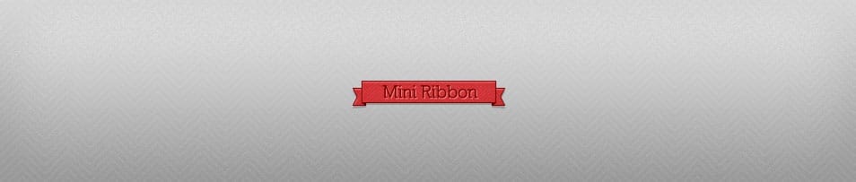 Mini Ribbon