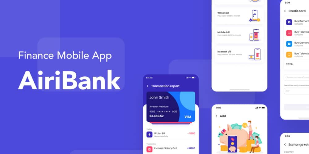 AiriBank Finance App