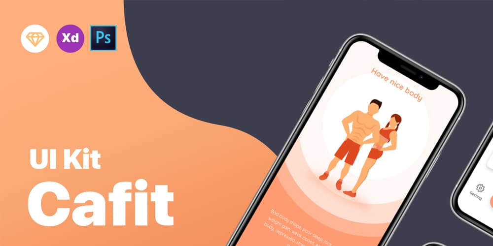 Cafit Workout UI Kit