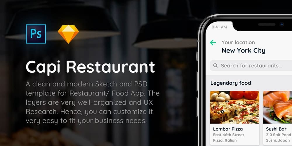 Capi-Restaurant-iOS-UI-Kit