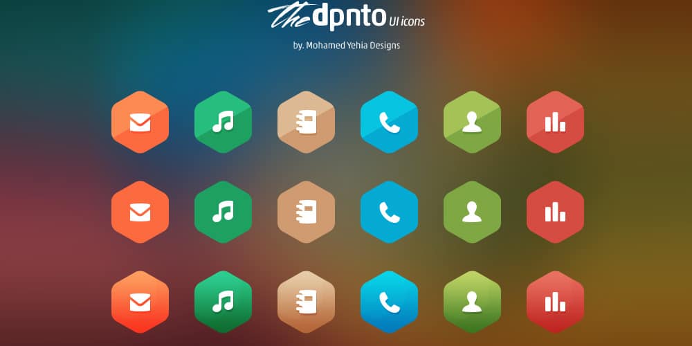 Dpnto UI Icons PSD