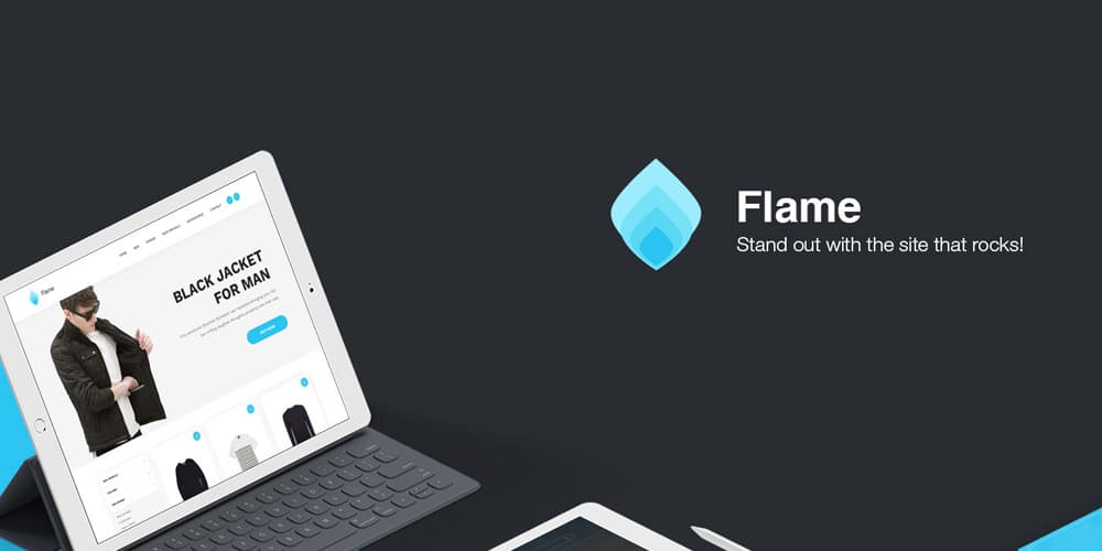 Flame UI Kit for Sketch App