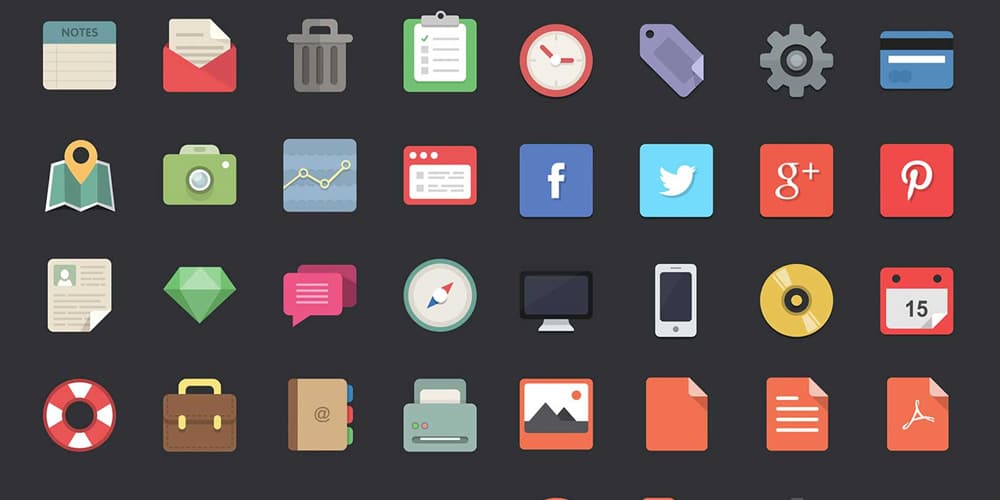 Flat Designer Icon