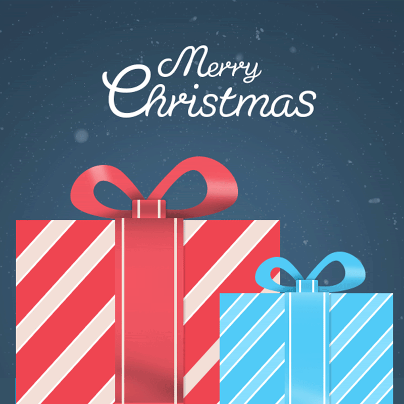 Free Christmas Greeting Cards PSD